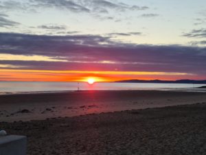 Sunset Colwyn Bay